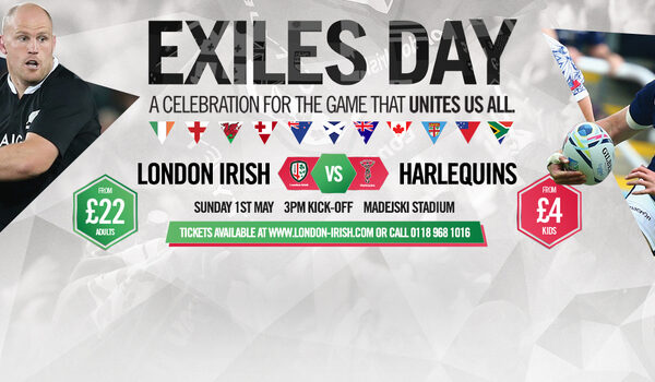 London Irish to celebrate an array of nations this Exiles Day
